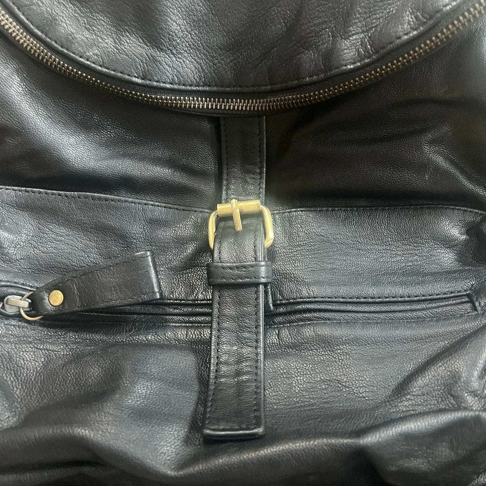 Fringe Nappa Leather Hobo Bag